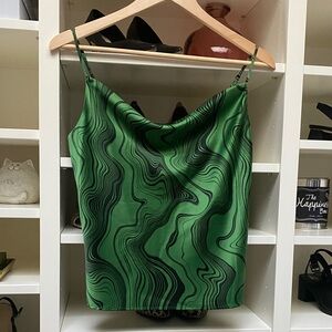 Dynamite - Emerald Wave Camisole. NEW. Size XS